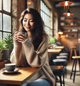 Women News for coffee with coconut oil