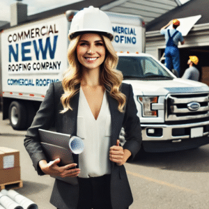 Women News for commercial roof replacement